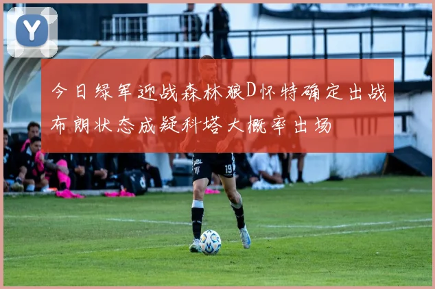 今日绿军迎战森林狼D怀特确定出战布朗状态成疑科塔大概率出场